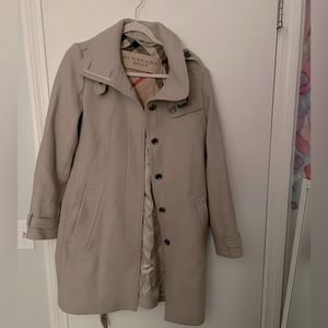 Classic Burberry Wool Coat